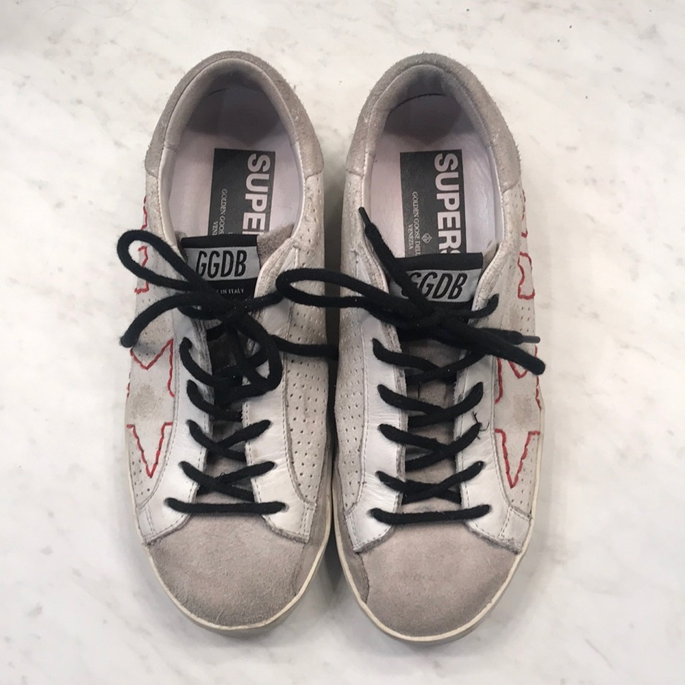 Golden Goose Superstar Low Top Sneaker - size 36